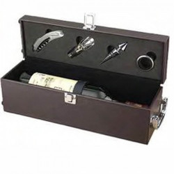 Leather Box wine Tool Set